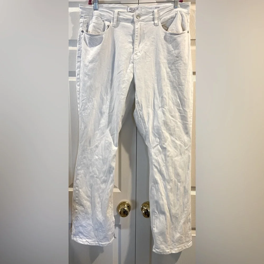 Judy Blue Jeans Women's 20W White Bootcut High Rise Stretch